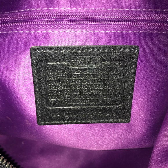 Coach Black Satchel Bag - Picture 3 of 4